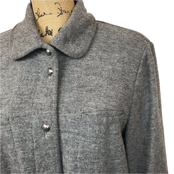 VTG Geiger “Made in Austria” Wool Jacket Gray - Picture 8 of 12